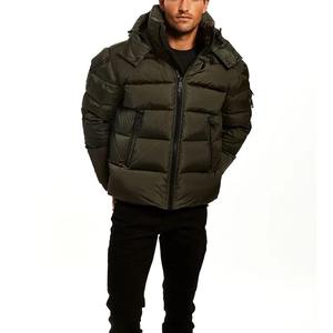 Chaqueta de Invierno Acolchada con Capucha para Hombre, Estilo Casual, Vintage, Delgada, con Logotipo Frontal, Impermeable y Transpirable, Precio al por Mayor - Product Image 2