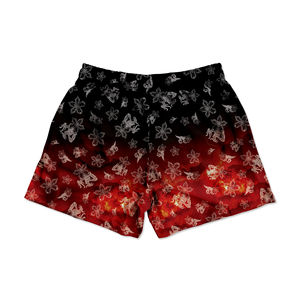 Shorts en maille personnalisés en gros avec logo, impression par sublimation, jogging en polyester, basketball décontracté, élastique pour hommes, style molleton - Product Image 2