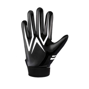 No Slip American <b>Football</b> Receiver Gloves High Tack Silicone Grip Protection Synthetic <b>Leather</b> Comfortable Fit Customizable Size - Product Image 6