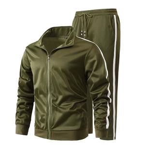 Design pas cher Propre Logo Adult Wear 65% Coton 35% Polyester Survêtement d'échauffement personnalisé de dernière qualité - Product Image 4