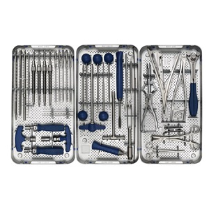 ชุดเครื่องมือยึดกระดูกสันหลังแบบสกรู Pedicle ขนาด 5.5 มม. ทำจากสแตนเลส ได้รับการรับรองมาตรฐาน CE สำหรับการผ่าตัดกระดูกและข้อแบบ MIS - Product Image 5