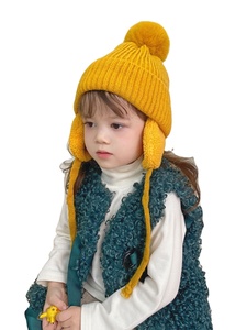 Mùa Đông Dày Dành Cho Người Lớn Trucker Lưới Hat Với Big Pompom Beanie Earflap Terry Vải Mềm Mại Ấm Áp Thoáng Khí Không Thấm Nước Hip Hop Phong Cách - Product Image 4