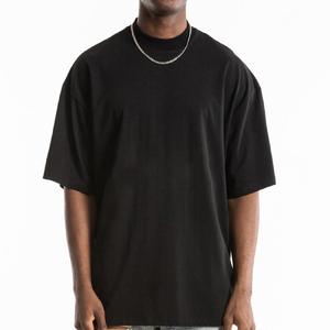 Top Quality lightweight 100% Cotton Oversized <b>Printed</b> Embroidered Plain Tee Plus Size Men's Custom t Shirt on wholesale - Product Image 3