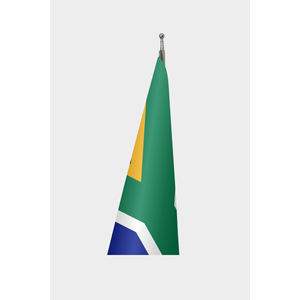 Custom South Africa Indoor <b>Flag</b> 3x5ft Digital Printing Aluminum or Fiberglass <b>Pole</b> Polyester or Silk Material Custom Logo - Product Image 3