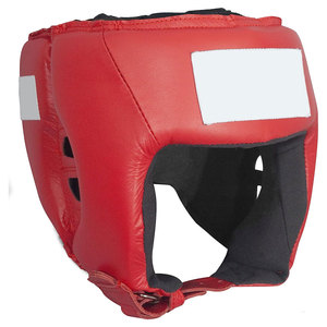 Casco de Kick Boxing para adultos y niños, casco de boxeo ajustable, protector de cabeza de seguridad, personalizable, cuero de alta calidad, venta al por mayor - Product Image 3