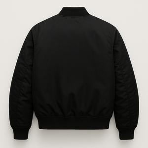 Chaqueta Bomber personalizada para hombre, ropa de calle de calidad superior, estilo de vuelo clásico MA1, ropa de abrigo ligera a prueba de viento, suministro del fabricante - Product Image 2