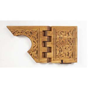 TS020 Atril de Escritorio de Madera para Uso en Bibliotecas con Orificios para Organización en Stock - Product Image 1