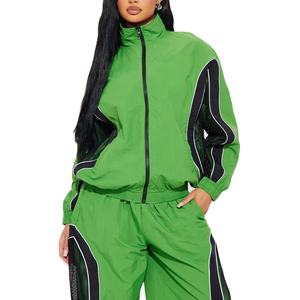 Traje Impermeable de Nylon para Mujer, Cortavientos, con Cremallera por Encima de la Rodilla, para Verano - Product Image 4