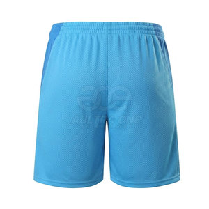 Shorts de basketball sportifs pour hommes, best-sellers, couleur unie, 100 % polyester, légers, séchage rapide, haute qualité, avec cordon de serrage - Product Image 2
