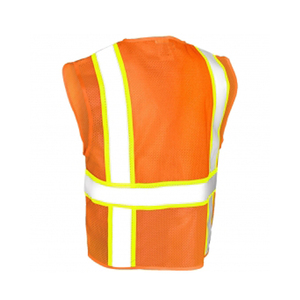 Custom Logo <b>Security</b> Jackets and Vests with 4 Pockets Reflective Safety Clothing with High Visibility Reflectors - Product Image 4