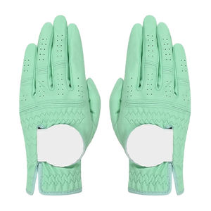 Meilleures ventes de gants de golf professionnels unisexes conçus sur mesure avec logo/couleur en cuir véritable pour une utilisation sportive - Product Image 5