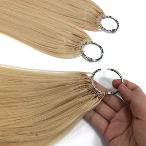 ราคาขายส่งเวียดนาม, เกาหลีต่อผมมนุษย์หนังกําพร้าชิดที่ดีที่สุดแหวนปลายหนาเส้นใยขนนิ่มสีน้ําตาล - Product Image 5