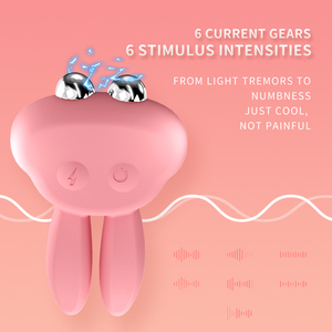 Vibrant <span class=keywords><strong>lapin</strong></span> mamelon Stimulation clitoridienne électrochoc préliminaires flirter <span class=keywords><strong>adulte</strong></span> plaisir jouets sexuels pour femmes Couples partage - Product Image 2