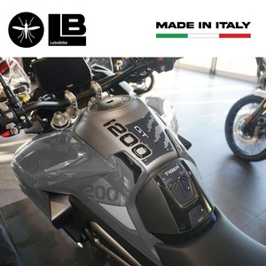 Kit Adesivi 3D per Serbatoio Compatibile con Triumph Tiger 1200 GT 2022-2025, Adesivi per Moto - Product Image 3