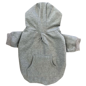 เสื้อฮู้ดดี้สุนัขแบบคลาสสิกน้ำหนักเบา เสื้อกันหนาวขนสัตว์สำหรับสัตว์เลี้ยง เสื้อผ้าลูกสุนัขสำหรับฤดูหนาว เสื้อคลุมสุนัขแบบเรียบง่าย ขายส่งแบบ OEM - Product Image 4