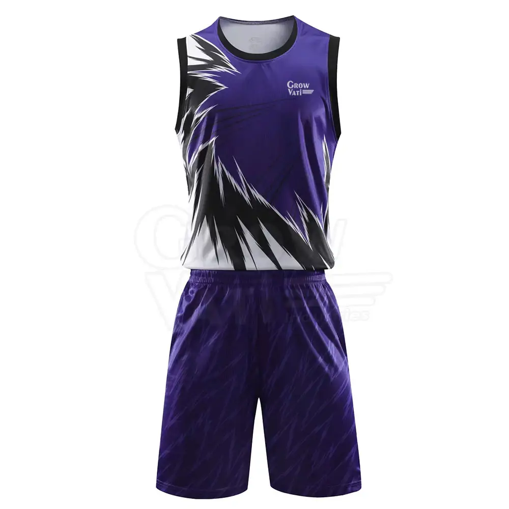 Großhandel reversible Basketball Wear Polyester Made Basketball Jersey Custom Design Spots Team Uniform