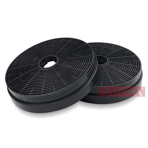 Cooker <b>Hood</b> Active Carbon Filter Replacement for Round Chimney 90 Carbon Filters CACF003 Filter Suitable with Cooker <b>Hoods</b> - Product Image 1
