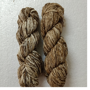 เส้นด้ายธรรมชาติทำจากผ้าฝ้ายปั่นด้วยมือ100% ออกแบบได้ตามต้องการเหมาะสำหรับช่างทอผ้าและเครื่องปั่นด้ายสำหรับการทำผ้า - Product Image 1