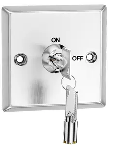 Interruptor de saída de emergência em aço inoxidável com chaves VI-930