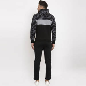 ชุดวอร์มสองชิ้นคุณภาพระดับพรีเมียมสำหรับผู้ชายชุดออกกำลังกายฟิตเนสยิมฤดูร้อนสไตล์ลำลองใหม่ไซส์ใหญ่พิเศษ100% เป็นมิตรกับสิ่งแวดล้อม - Product Image 4