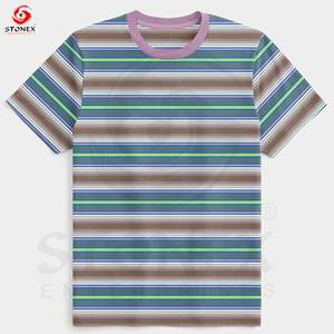 Camiseta lisa de cuello redondo de algodón pesado de alta calidad, ropa de calle, estilo informal con inspiración de moda de peso pesado - Product Image 3