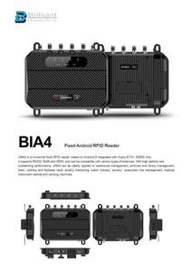 Lector RFID de 4 puertos URA4 de alto rendimiento al por mayor, lector de tarjetas de Control de acceso de automatización de almacenes industriales UHF fijos - Product Image 2