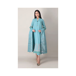 Tenue de soirée tendance vêtements indiens pakistanais costume de pelouse 3 pièces célèbre robe asiatique pour dames - Product Image 6