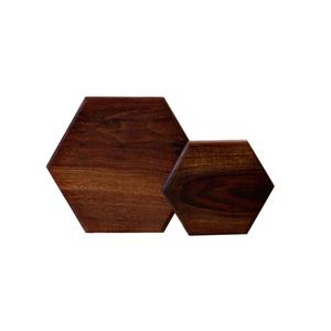 Tablas de Cortar de Madera de Mango, Tabla para Cortar Ensaladas, Tabla Redonda para Servir Frutas, Tabla de Cortar Pescado, Bloque de Madera para Verduras - Product Image 1