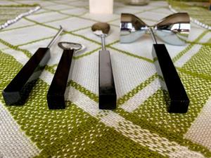 Juego de Herramientas de Bar con Mango Negro y Cabeza Plateada para Bares Caseros, Clubes, Fiestas de Cócteles, Bodas y Exhibición Decorativa Elegante de la India - Product Image 4