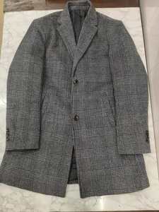 Manteau d'affaires britannique hommes veste en laine hiver coton lourd mince mélange manteau décontracté Trench Coat chaud - Product Image 2