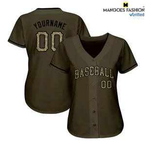 Vêtements de sport respirants, imprimés par sublimation, brodés, logo personnalisé, chemise de baseball à manches courtes boutonnée, vente en gros - Product Image 3