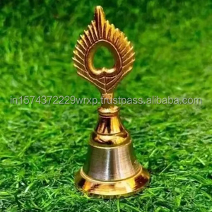Door Bell, Brass Door Bell, Hanging Door Bell, Wall Mounted Door Bell, Temple Bell, Front Door bell - Product Image 2