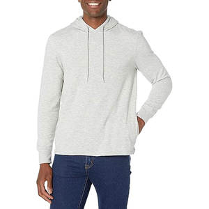 Color marrón cómodo Unisex hombres Oem hombres moda estilo personalizado Atlético OEM bajo Moq algodón polar sudadera térmica sudaderas con capucha - Product Image 5