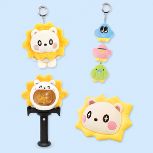 TAEYANG - Official MD [TEAM 01] Keyring / <b>Light</b> <b>Stick</b> Cover / Cushion - Product Image 1