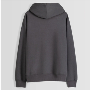 Sweat-shirts à capuche unisexes épais 340g avec logo brodé personnalisé, en polaire thermique, pour l'hiver, imprimé uni, toutes tailles - Product Image 2