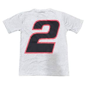 OEM Streetwear Adulto Regular Fit Heavyweight 100% Camiseta de algodón Transpirable O-cuello Camiseta gráfica Serigrafía personalizada - Product Image 2