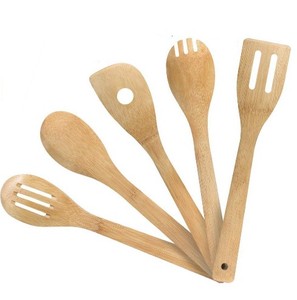 <span class=keywords><strong>Set</strong></span> <span class=keywords><strong>Utensilios</strong></span> de <span class=keywords><strong>Cocina</strong></span> Madera de Bambú – Juego de 7 Accesorios de <span class=keywords><strong>Cocina</strong></span> Originales para Menaje de <span class=keywords><strong>Cocina</strong></span> Antiadherentes - Product Image 5
