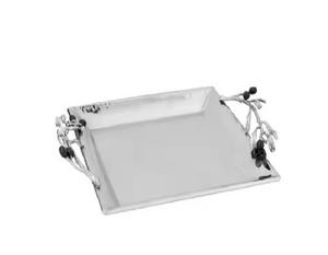 Ensemble de plateaux de service en aluminium Nouveau design Plateau de service en métal fait main d'aspect moderne pour l'hôtel et le restaurant de luxe - Product Image 6