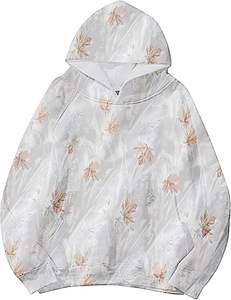 Sudadera con capucha Vintage Real Tree Camo Hunter Print para hombre, Jersey sólido de peso pesado, tejido de punto Boxy Fit, personalizable - Product Image 4