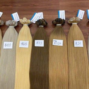 Extensions de cheveux de luxe, cheveux vierges vietnamiens, cheveux humains, double trame, lots en gros - Product Image 5
