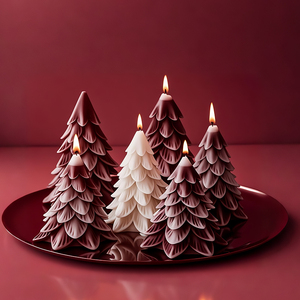 Dumo mới 3D Cây giáng sinh hương liệu nến Silicone khuôn giáng sinh tự làm khuếch tán nến thạch cao khuếch tán trang trí nhà khuôn - Product Image 4