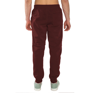Pantalon de survêtement OEM en gros, vierge, confortable, en molleton, personnalisable, pour le jogging, avec impression et couleur contrastée unie - Product Image 3