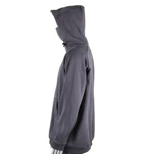 Wholesale Winter Streetwear Pullover Thermal Hoodies Face <b>Cover</b> Masked Men Oversized Heavyweight Hoodies Digital Printing - Product Image 4