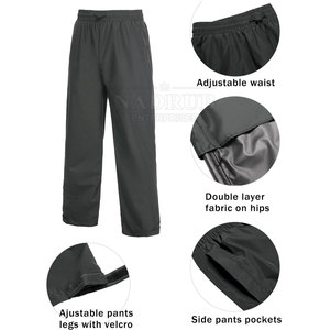 Conjunto de sudadera con cremallera con aspecto exterior a prueba de viento y elegante Conjunto de Sudadera con capucha cortavientos práctico para uso diario - Product Image 4