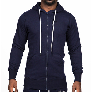 Sweat à capuche zippé pour homme de qualité supérieure personnalisé, 100% coton, impression numérique, logo personnalisé, respirant, séchage rapide, vêtements d'hiver en solde - Product Image 3