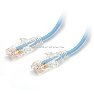 Hotion nhà máy OEM UTP cat6A vá dây 0.5M 1M 2M 3m đồng Ethernet/Mạng vá dây siêu mỏng mèo 6 vá dây cáp - Product Image 2