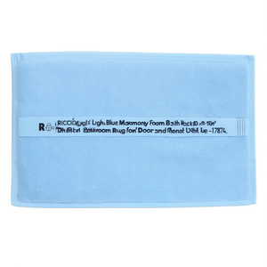 RICCIO <b>Light</b> Blue <b>Bath</b> Mat (80x50cm) 17874 - Product Image 2