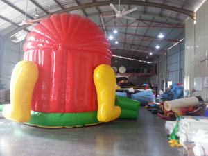 Château gonflable en PVC en forme de tortue pour enfants - Utilisation commerciale amusante en extérieur - Product Image 4