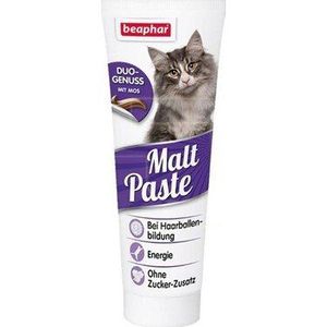 Beaphar Duo pasta di malto Anti-palla di pelo pasta di gatto 100 G - Product Image 1