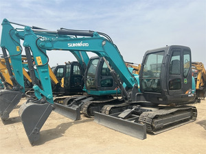Excavadora de cadenas usada de alta calidad SUNWARDD Swe80e, adecuada para trabajos de construcción, en venta. - Product Image 6